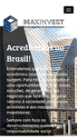 Mobile Screenshot of maxinvest.com.br